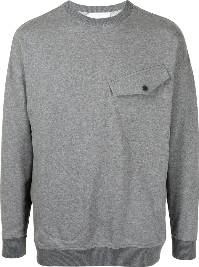 Ports V Chest Flap-Pocket Jumper