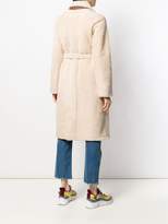 Thumbnail for your product : Simonetta Ravizza shearling long coat