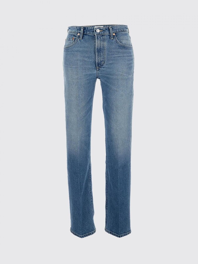 Citizens of Humanity Jeans Woman color Gnawed Blue