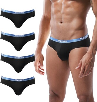 ZONBAILON Men's Underwear Cotton Print Boxers Loose and