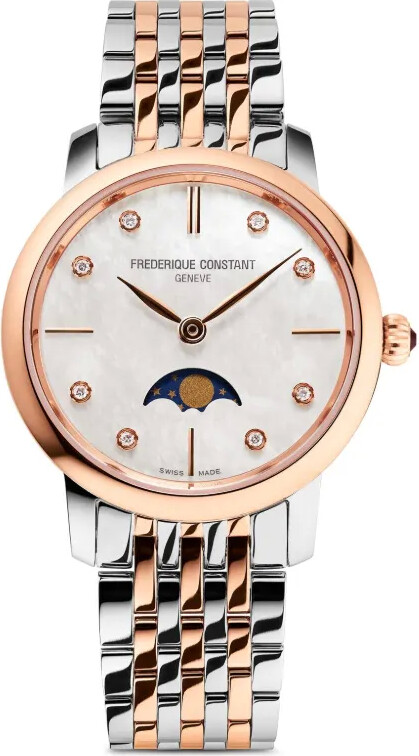 Frederique Constant Classics Slimline Ladies Moonphase 30mm