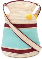 Thumbnail for your product : Rosie Assoulin Block Colour Woven Shoulder Bag