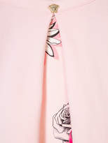Thumbnail for your product : Versace roses print long sleeve top
