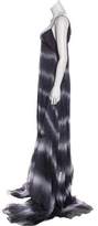 Thumbnail for your product : Diane von Furstenberg Tie-Dye Maxi Dress Grey Tie-Dye Maxi Dress