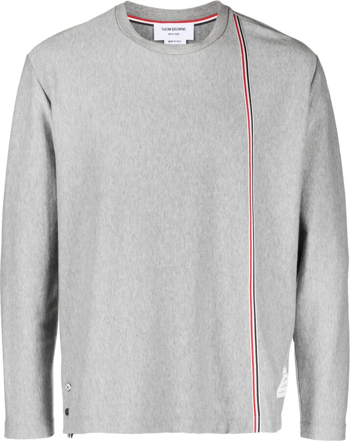 Thom Browne RWB stripe cotton T-shirt