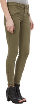 Thumbnail for your product : Current/Elliott Soho Zip Stiletto Jeans - ARMY