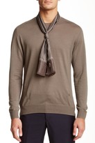 Thumbnail for your product : The Kooples Wool Sweater with Silk Scarf