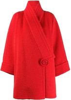 Thumbnail for your product : Nina Ricci Pre-Owned 1980's Off-Centre Wool Coat