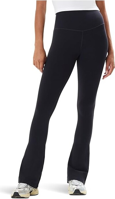 Splits59 Raquel High-Waist Supplex Flare 32 Women's Clothing Black : XS 31, Spandex/Nylon
