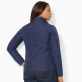 Thumbnail for your product : Ralph Lauren Woman Faux-Suede-Trim Quilted Jacket