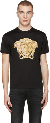 Versace Black Medusa Statue T-Shirt