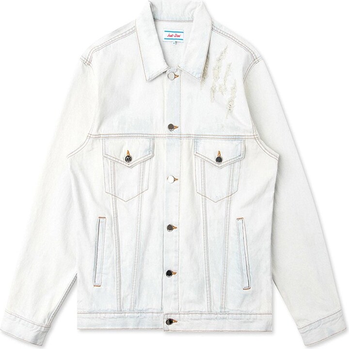 Just Don Tiger Airbrush Trucker Jacket