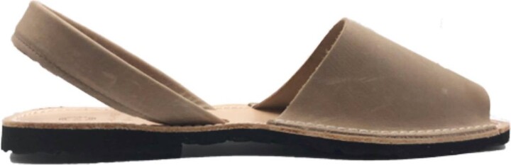 Numa by Spanians Women's Avarcas Flat Sandals In Sand Taupe