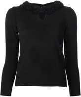 Marc Jacobs MARC JACOBS RUFFLED NECK JUMPER