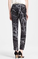 Thumbnail for your product : Haute Hippie Print Silk Trousers