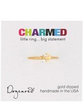 Thumbnail for your product : Dogeared Charmed Anchor Ring - Size 6