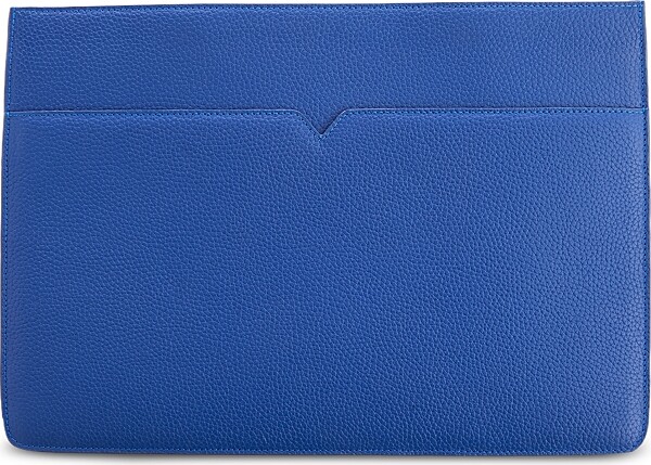 ROYCE New York Pebble Grain Leather 13 Laptop Sleeve