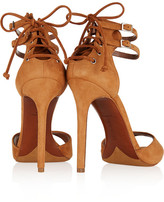 Thumbnail for your product : Tabitha Simmons Viva Suede Sandals - Camel