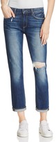 Thumbnail for your product : Paige Anabelle Distressed Slim Cropped Jeans