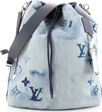Louis Vuitton Drawstring Backpack Limited Edition 2054 Monogram Textile