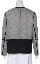 Thumbnail for your product : Lafayette 148 Zip-Up Knit Cardigan