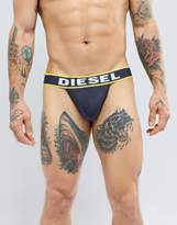 Thumbnail for your product : Diesel Jockstrap Black/Yellow