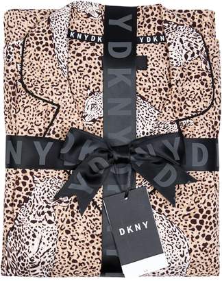 DKNY Sleepwear Printed Cozy Jersey 2-Piece Pyjama Set