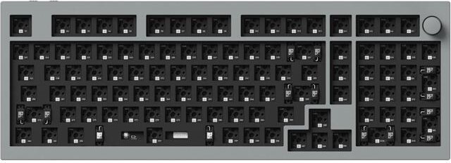 VINIUSIKI Keychron Q5 Pro Custom Wireless QMK/VIA Mechanical Keyboard Barebone, 96% Layout with Programmable Knob Double-Gasket Design, Hot-Swappable RGB...