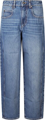 Isabel Marant Oriane Denim Barrel Jeans - ShopStyle