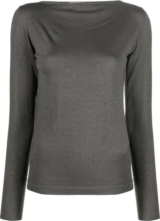 Brunello Cucinelli Cashmere-Blend Knit Top
