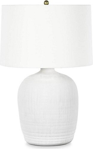 REGINA ANDREW Phoenix Ceramic Table Lamp in White