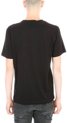 Pierre Balmain Logo Black Cotton T-shirt