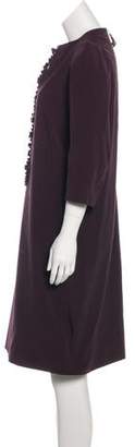 Marni Long Sleeve Midi Dress Long Sleeve Midi Dress