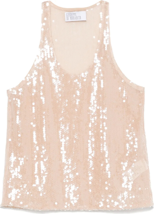 Giuseppe di Morabito Sequinned Tank Top
