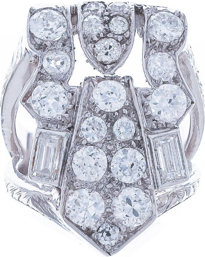 Loree Rodkin Vintage Art Deco Pinky Ring