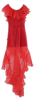 Leitmotiv Women's Red Silk Dress.