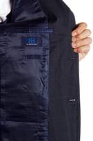 Thumbnail for your product : JB Britches Navy Glenplaid Wool Flat Front Side Vent Suit