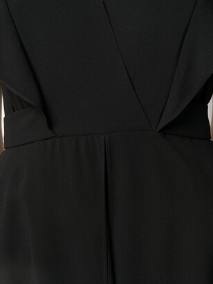 Stella McCartney V-neck frilled mini dress