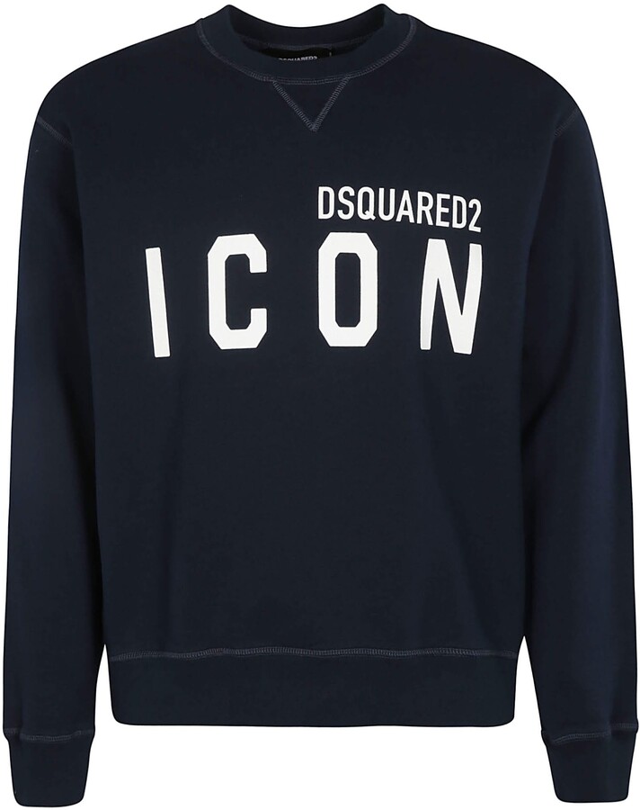 dsquared hoodie blue