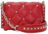Thumbnail for your product : Valentino Mini Candy Studs Leather Shoulder Bag
