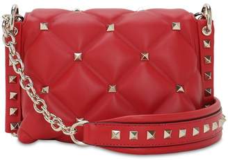 Valentino Mini Candy Studs Leather Shoulder Bag