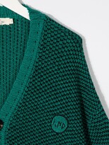 Thumbnail for your product : Andorine Embroidered Logo Cardigan