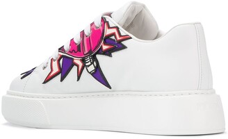 heart platform sneakers