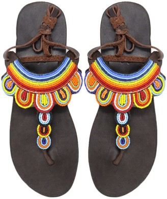 colourful sandals uk