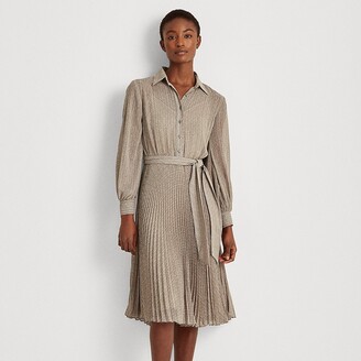 Lauren Ralph Lauren Ralph Lauren Herringbone Georgette Shirtdress -  ShopStyle Day Dresses