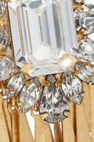 Thumbnail for your product : Elizabeth Cole 24-karat Gold-plated Swarovski Crystal Earrings