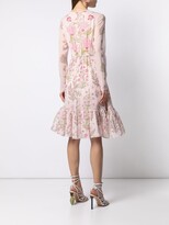 Thumbnail for your product : Giambattista Valli Ruffle-Hem Floral Print Dress