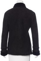 Thumbnail for your product : Jil Sander Collared Shearling Coat