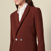 Thumbnail for your product : Sandro Double-breasted suit jacket