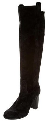 Reed Krakoff Suede Round-Toe Boots